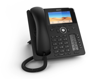 Snom D785 IP Desktop Telefon, czarny