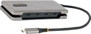 Hub USB 3.1 StarTech 4 ports, gris/noir