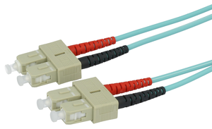 Câble patch FO duplex SC-SC 2 m, 50/125µ