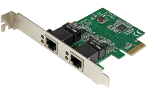 StarTech 2 port GbE PCIe hálózati kártya