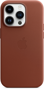 Apple iPhone 14 Pro Leather Case Umber
