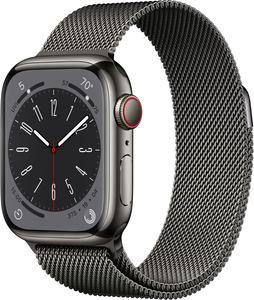 Apple Watch S8 GPS+LTE 41mm acier gris
