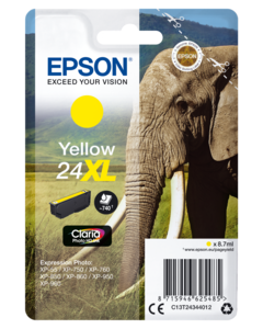 Epson 24XL tinta, sárga