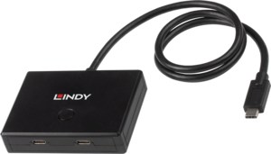 LINDY USB Share 2 PC-1 USB 3.0 megosztó