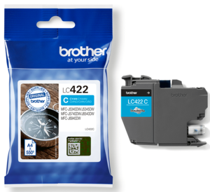 Encre Brother LC-422C, cyan
