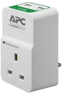 APC PM1WU2 Essential SurgeArrest 2x USB