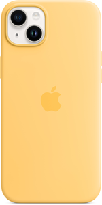 Coque silicone Apple iP14 Plus sol. pâle