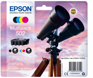 Multipaquete de tinta Epson 502