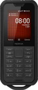 Nokia 800 Tough Mobiltelefon schwarz