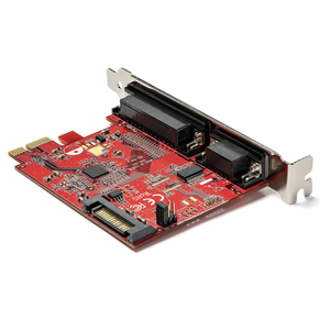 StarTech DB25/RS232 PCIe Interfejs