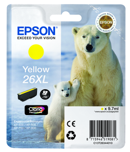 Epson 26XL Claria Tinte gelb
