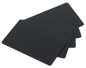 Zebra PVC Cards Matte Black 500pcs