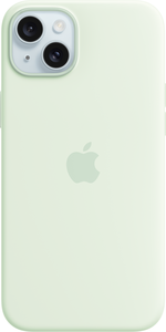 Apple Silicone Case iPhone 15 Plus Mint