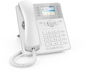 Téléphone IP fixe Snom D735, blanc