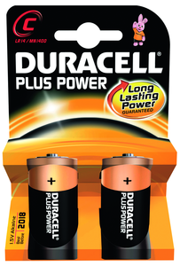 Duracell Plus Power C/LR14 2x