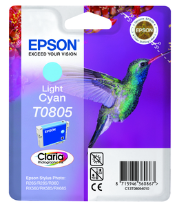 Epson T0805 tinta világos cián