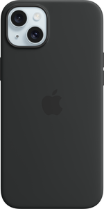 Custodia iPhone 15 Plus silicone nero