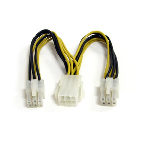 StarTech PCIe 6-pin Splitter Cable 15cm