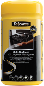 Chiffons nettoyage Fellowes p. surfaces