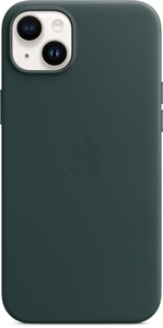 Coque cuir Apple iPhone14 Plus vrt forêt
