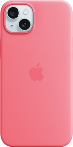 Apple Case silicone iPhone 15 Plus rosa