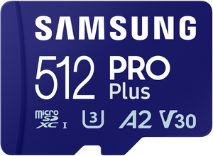 MicroSDXC Samsung PRO Plus 512 GB