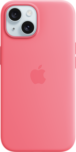 Apple Silicone Case iPhone 15 Pink