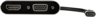 Miniatuurafbeelding van Adapter USB 3.0 C/m - HDMI+VGA/f