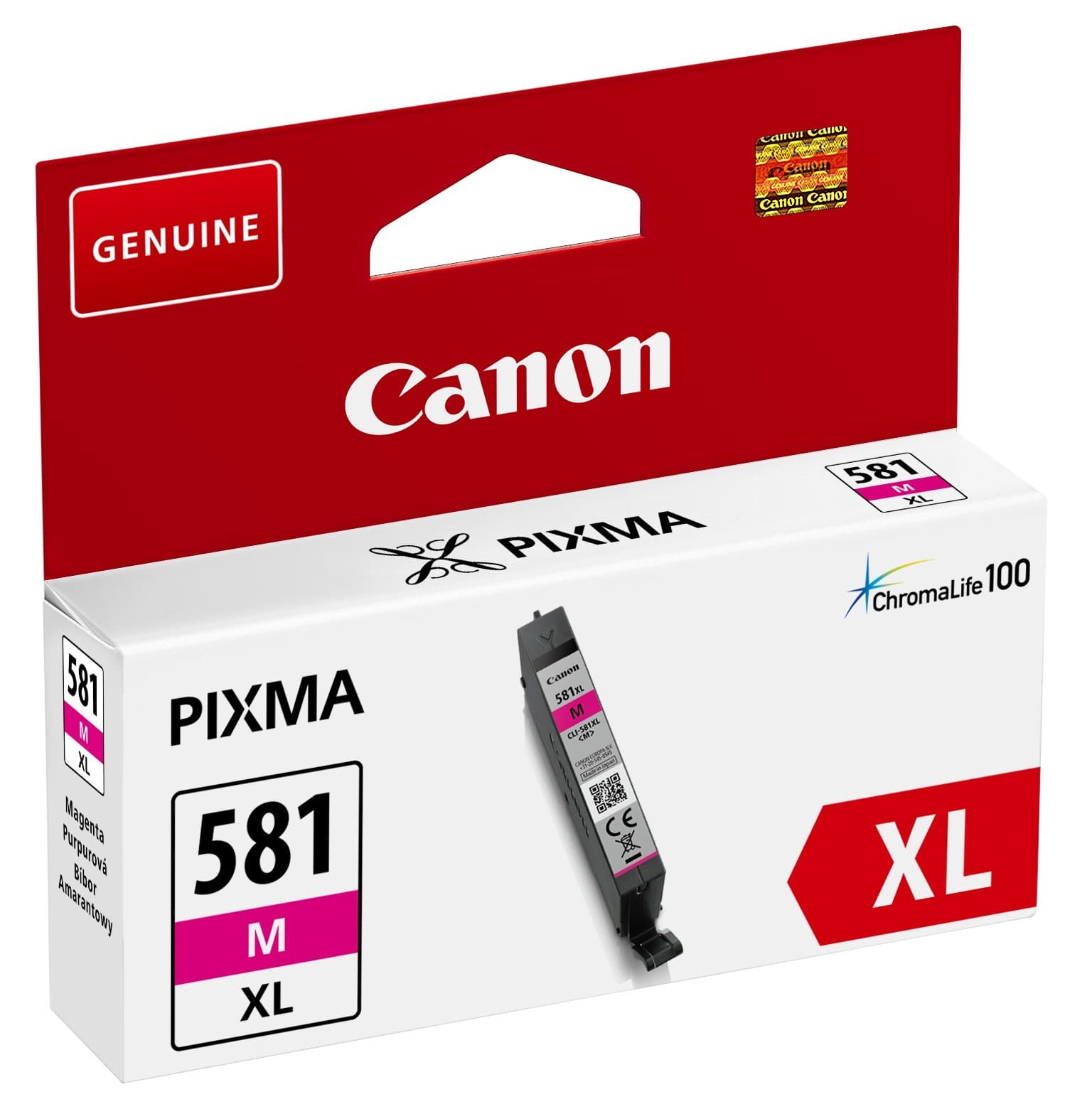 Widok produktu Canon Tusz CLI-581XL M, purpurowy w pomniejszeniu