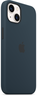 Aperçu de Coque silicone Apple iPhone13 bleu abys.