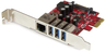 Imagem em miniatura de Placa de interface StarTech PCIe Combo