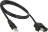 Miniatuurafbeelding van Extension Cable USB 2.0 A/m-A/f 1m