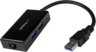 Anteprima di Adattatore USB 3.0 Gigabit Ethernet +hub