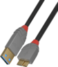 Thumbnail image of LINDY USB-A to Micro-B Cable 3m