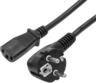 Vista previa de Cable aliment. m - C13 h, 1,8 m, negro