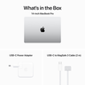 Vista previa de MacBook Pro 14 Apple M3 16GB/1TB plata