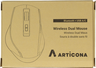 Miniatura obrázku Myš ARTICONA dual Bluetooth + USB A/C