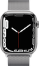 Miniatuurafbeelding van Apple Watch S7 GPS+LTE 45mm Steel Silver