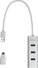 Vista previa de Hub USB 3.0 de 4 puertos, aluminio