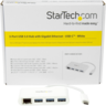 StarTech USB 3.0 3 port + Ethernet hub előnézet