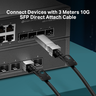 TP-LINK TL-SM5220-3M SFP+ kábel, 3m előnézet