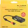 Delock Mini-DP - HDMI/DVI-D/VGA Adapter Vorschau