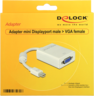 Aperçu de Adaptateur Delock mini DisplayPort - VGA