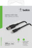 Vista previa de Cable Belkin USB tipo A - Lightning 3 m