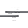 Aperçu de Apple MacBook Air 15 M3 8/256 Go, gris