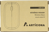 Miniatura obrázku Bezdrátová myš ARTICONA USB A/C šedá