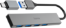 Imagem em miniatura de Hub USB 3.0 Hama 4 portas cinz.