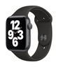 Anteprima di Apple Watch SE GPS 44mm alluminio grigio
