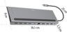 Thumbnail image of Hama USB-C - 2xHDMI+DP Dock