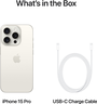 Aperçu de Apple iPhone 15 Pro 256 Go, blanc